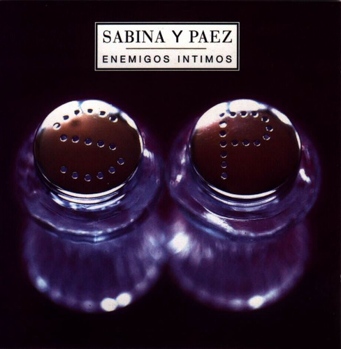 Sabina Y Paez Enemigos Intimos + Libro 2lp Vinilo Nuevo