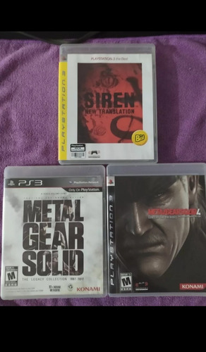 Lote De Juegos Para Ps3 (Usado)