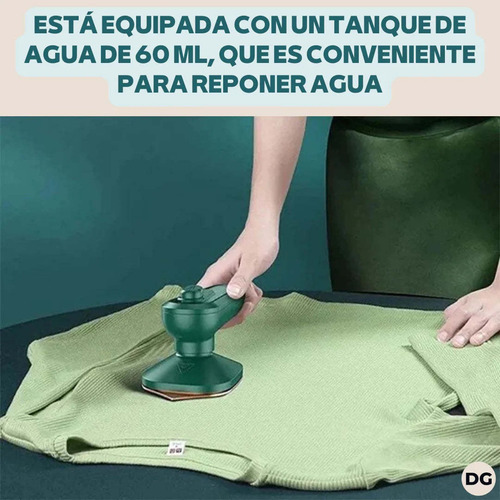 Imagen 5 de 5 de Mini Plancha Portatil A Vapor