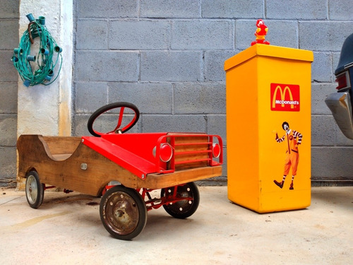 Lixeira Antiga - Mc Donalds Americana - Limda Peça