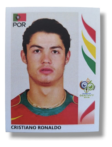 Cristiano Ronaldo Estampa #298 Mundial Alemania 2006 Replica