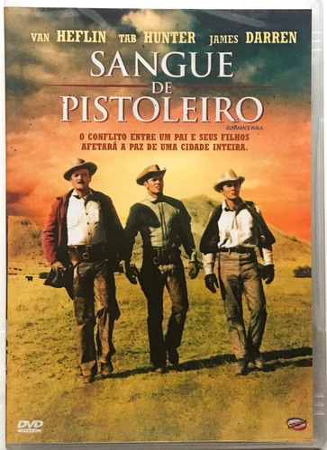 Sangue De Pistoleiro - DVD - Van Heflin - Tab Hunter