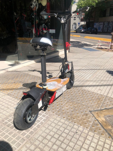 Monopatín Eléctrico Velocífero Sunra Con Asiento 1500w