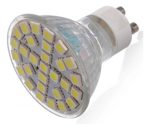 Ampolleta Led Gu10 29 Led Cob 5w Luz Blanco Frío