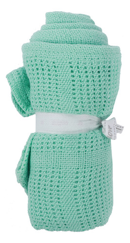Manta Unisex Para Bebés, 70 X 90 Cm, Color Verde