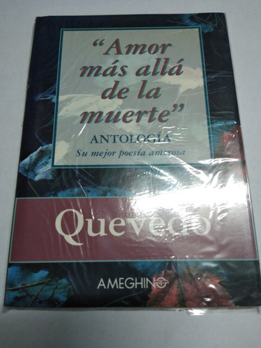 Amor Mas Alla De La Muerte Antologia Ed. Ameghino