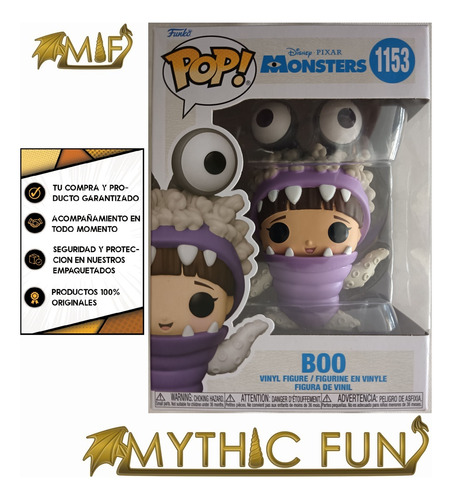 Funko Pop Monsters Inc - Boo 1153 (Usado)