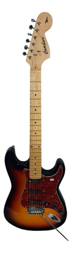 Guitarra elétrica Condor GX-50 de  tília 3-tone sunburst com diapasão de bordo