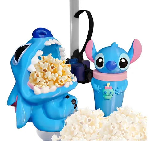 Archivo Stl Stitch Pochoclera +vaso