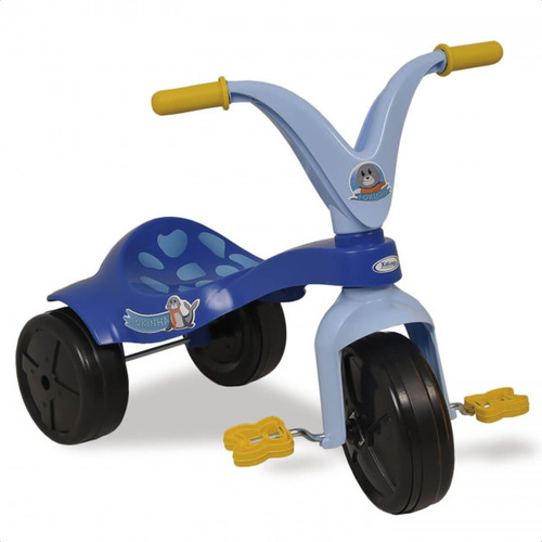 Triciclo Intantil Fokinha Azul Com Pedal Xalingo - 0767.6