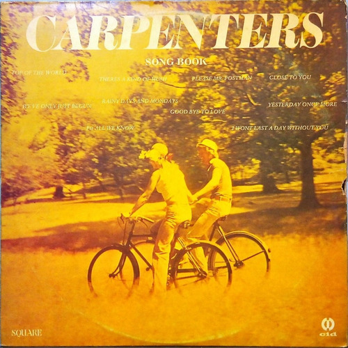 Carpenters Lp 1978 Carpenters Song Book 11787