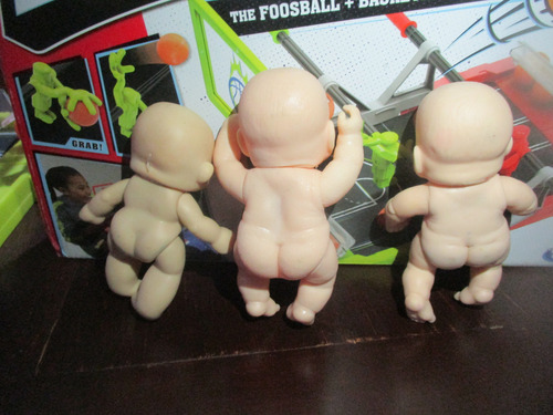 3 Mini Bebe Reborn 12 Cm (Usado)