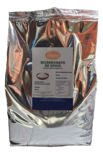 Bicarbonato De Sodio Grado Alimenticio 5 Kg Alta Calidad