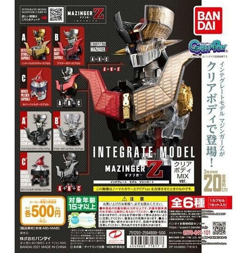 Figura De Anime Mazinger Z Original De Bandai, Modelo Gacha