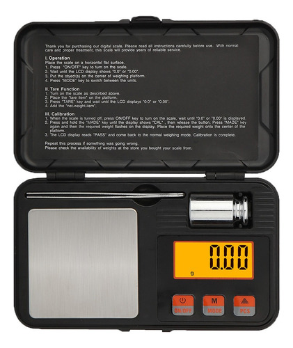 Pesar Escala Gramo Escala Bolsillo For 0,001 G