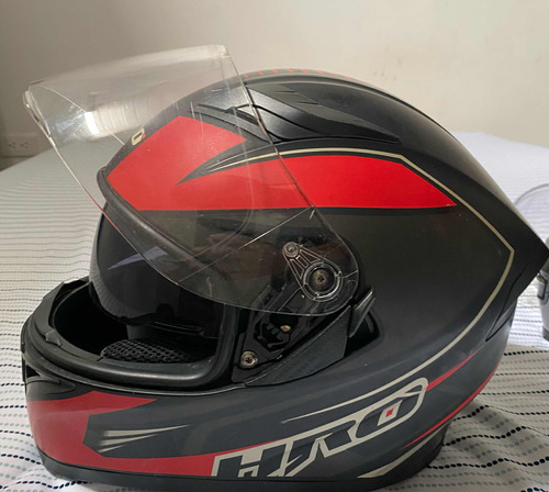 Casco Hro Dv-512 Doble Visor Talla L.