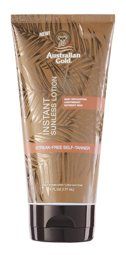 Australian Gold Autobronceante Instant Sunless Lotion 6 Oz