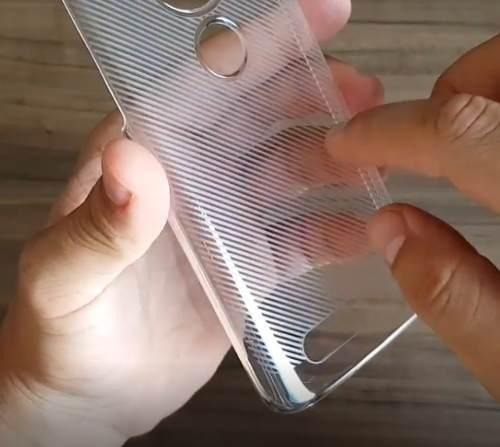 Imagem 2 de 5 de Capa Moto G6 Play Cristal Case Original Muvit Motorola