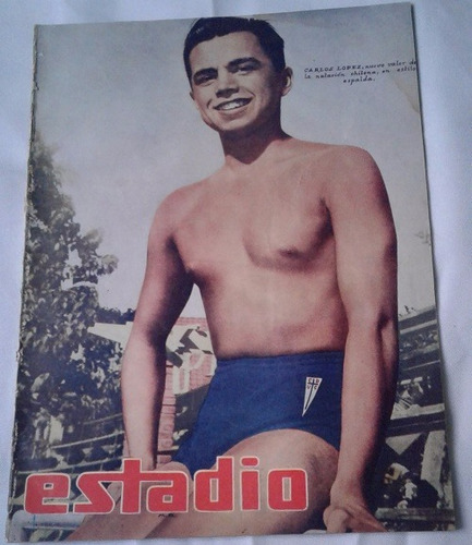 Revista Estadio N° 194, 1 Febrero 1947 Carlos Lopez - 
