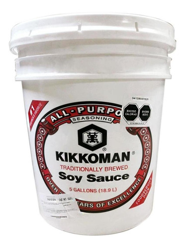 Salsa De Soya Kikkoman 5gal / 18.9 Litros 