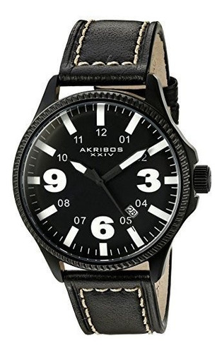 Akribos Xxiv Reloj De Cuarzo Ak833wt Para Hombres Con Dial N