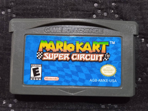 Mario Kart Super Circuit Original Game Boy Advance Gba.