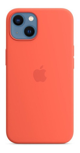 iPhone 13 Silicone Case With Magsafe  Nectarine