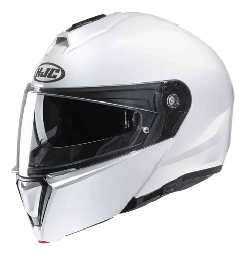 Casco Hjc I90 Solido Blanco Solido M