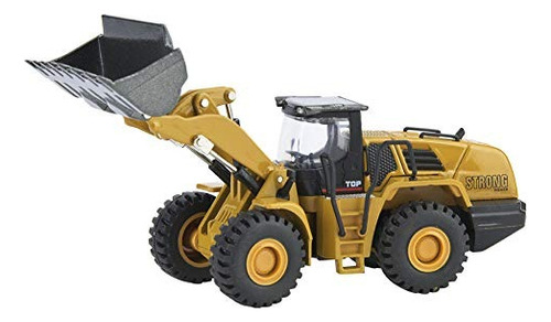 Cargador Bulldozer Escala 1:60 Huina. 15cms. Metalico.