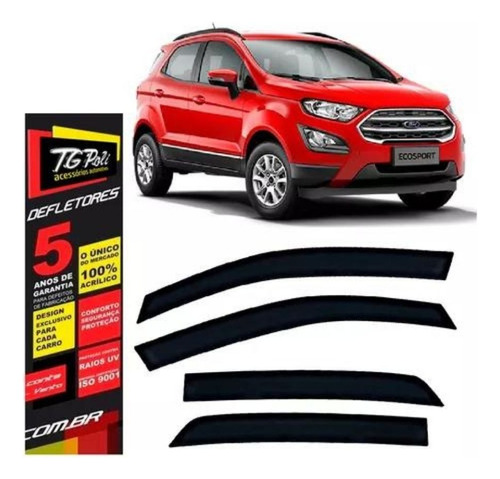 Calha Chuva Ford Ecosport 2016 2017 2018 2019 2020 4 Portas