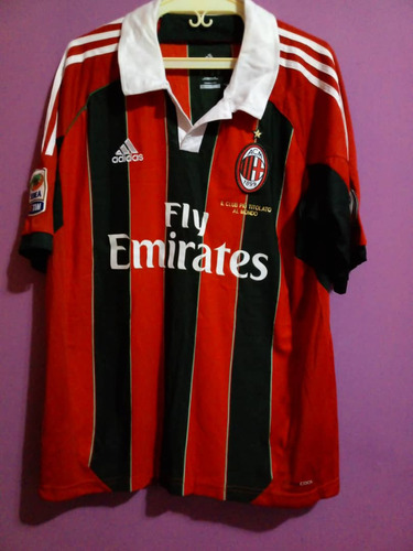 Camiseta Del Milan Temp. 2012