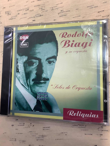 Rodolfo Biagi Y Su Orquesta Solos De Orquesta Cd Reliquias