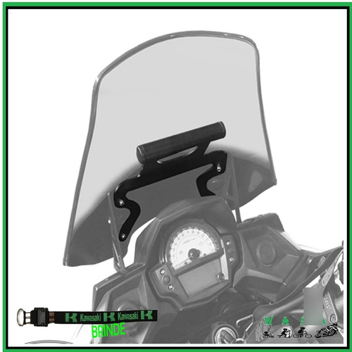 Suporte De Gps Celular Moto Kawasaki Versys 650 15 Exbom