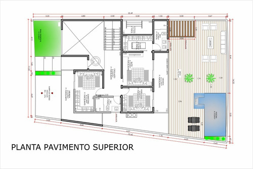 Imagem 3 de 9 de Planta De Sobrado 3 Qtos - Projeto Completo+ Aprovação Ea158