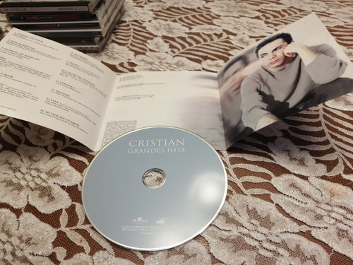 Cd Cristian Castro Grandes Hits Balada Pop Fans (Usado)