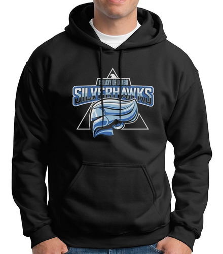 Sudadera Retro Halcones Galacticos Silverhawks Logo 0008cv