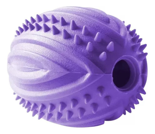 Pelota Rascals Rugby Rascals Violeta Para Perros 10x7.5cm