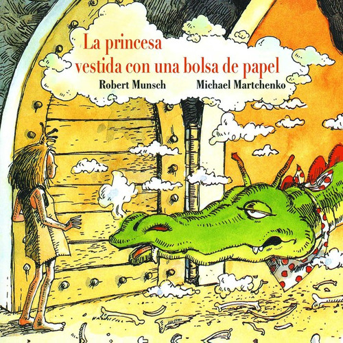 Libro La Princesa Vestida Con Una Bolsa De Paper - Robert...