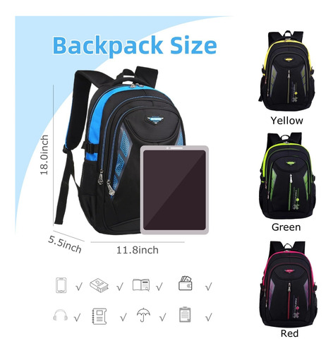 Mochila Para Niños, Mochila Para Niños Para La Escuela Secun