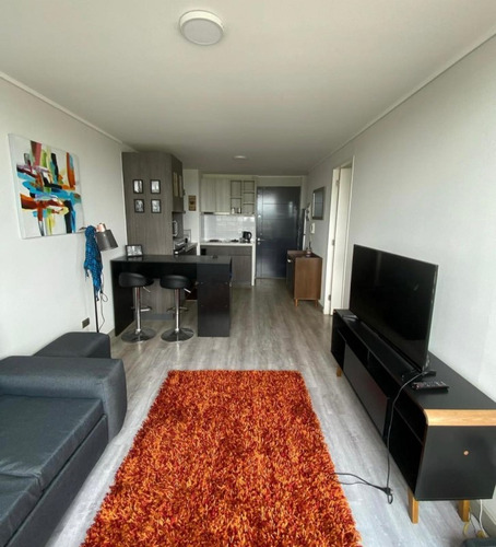 Arriendo Comodo Dpto Amoblado. 1 Dormitorio 1 Baño.