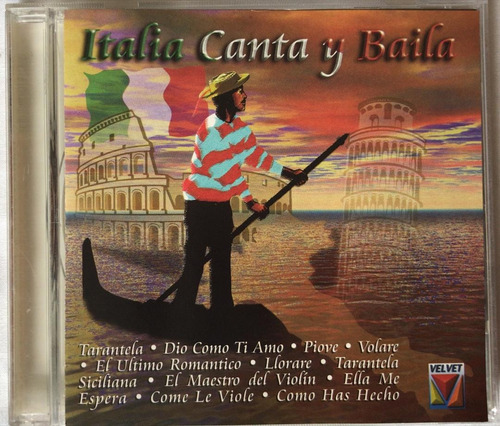 Italia Canta Y Baila. Cd Original Usado. Qqg. Ag.