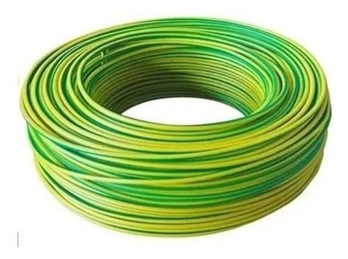 Cable Unipolar 2.5 Mm² Imsa Verde/amarillo Rollo X 30 Mts