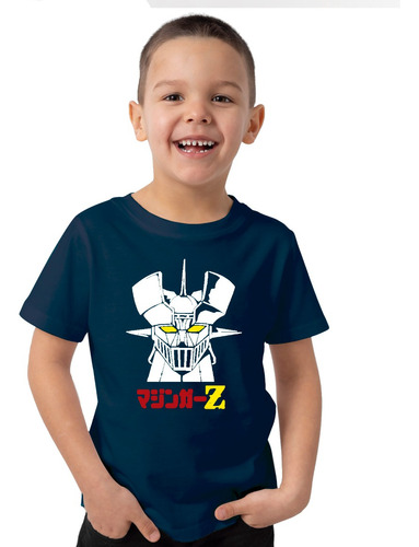 Remera Algodon Niño Mascara Mazinger Z Manga Anime 