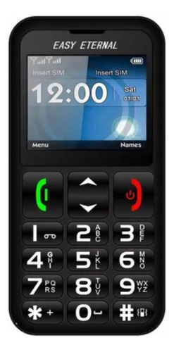 Easy EE110 Dual SIM 32 MB preto 32 MB RAM