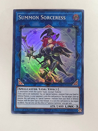 Summon Sorceress Yugioh