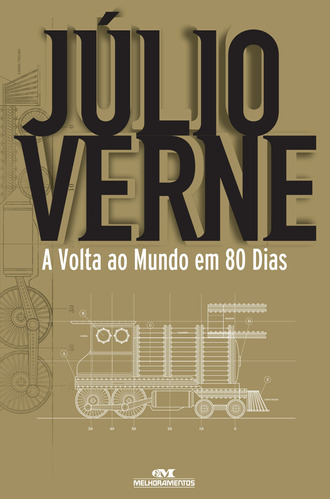 A volta ao mundo em 80 dias de Julio VerneEditora Melhoramentos Ltda capa mole em português 2005