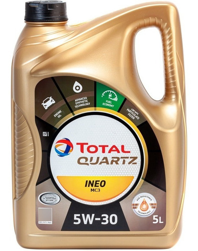 Aceite Total 5w30 Ineo Mc3 5litros Dpf