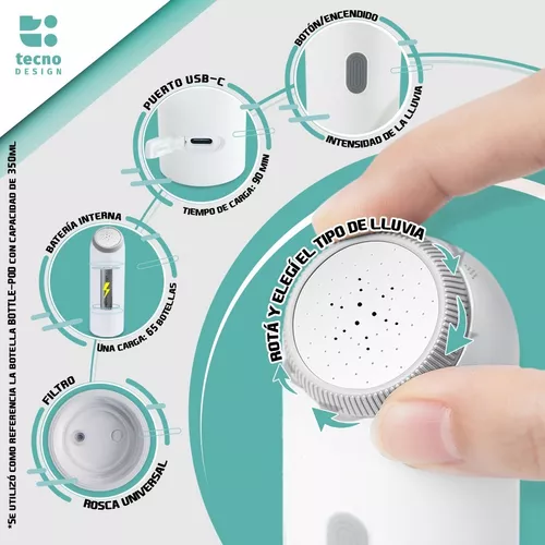 Bidet Portátil Viaje Electrónico Usb Doble Ducha Higiénica