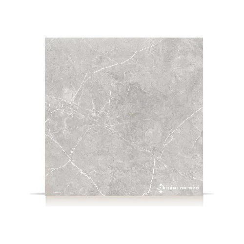 Porcelanato San Lorenzo 58x58 Cm Mármol Suria Silver