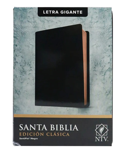 Santa Biblia Ntv Edición Clásica, Letra Gigante / Negro